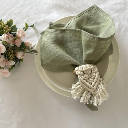 Extra Large Linen Napkins - Set of 4 (50.8cm)