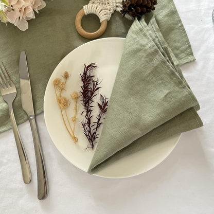 Extra Large Linen Napkins - Set of 4 (50.8cm)
