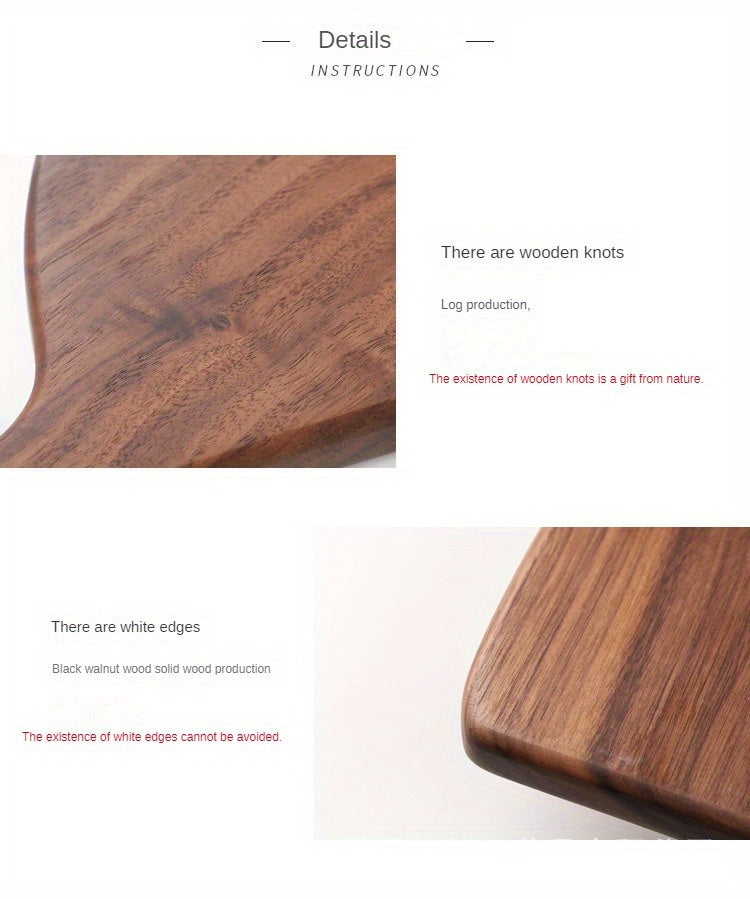 Walnut Wood Cutting Board Set - Set of 2