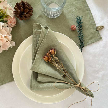 Extra Large Linen Napkins - Set of 4 (50.8cm)
