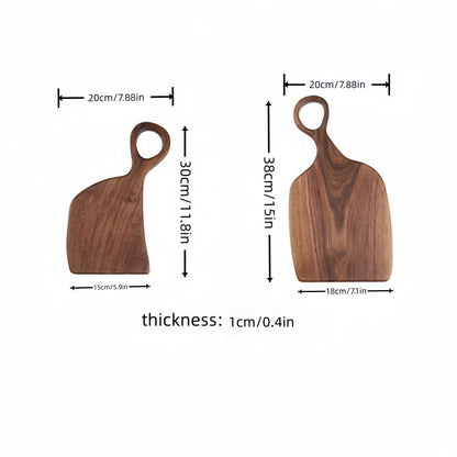 Walnut Wood Cutting Board Set - Set of 2