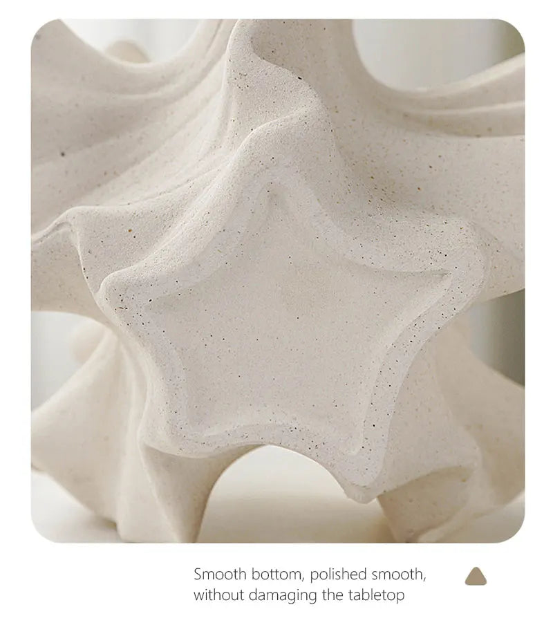 Ceramic Coral Vase - Nordic Style
