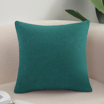 Cotton Linen Cushion Cover - Solid Color