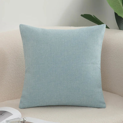 Cotton Linen Cushion Cover - Solid Color