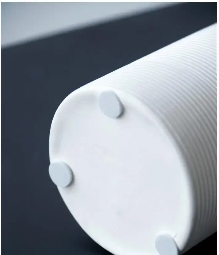 Modern Black & White Ceramic Vase