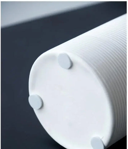 Modern Black & White Ceramic Vase