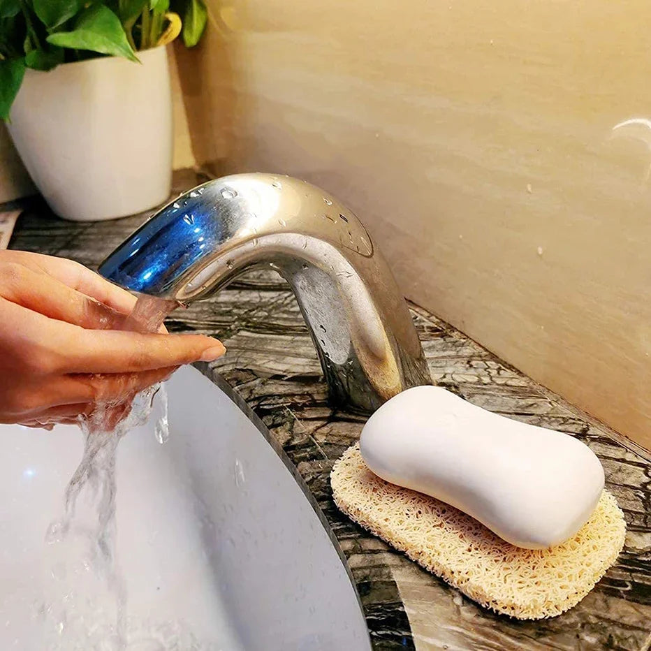 Bamboo Soap Dish - Natural Drain Tray