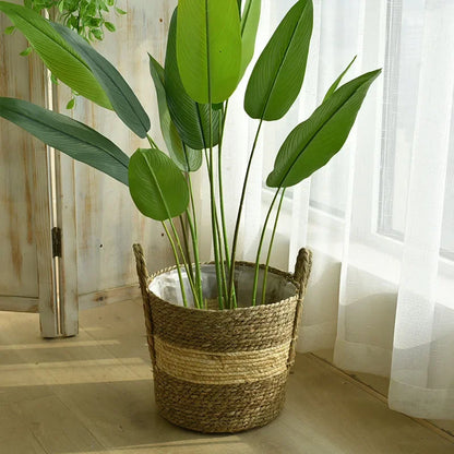 Natural Wicker Planter Basket - 20/25/30cm