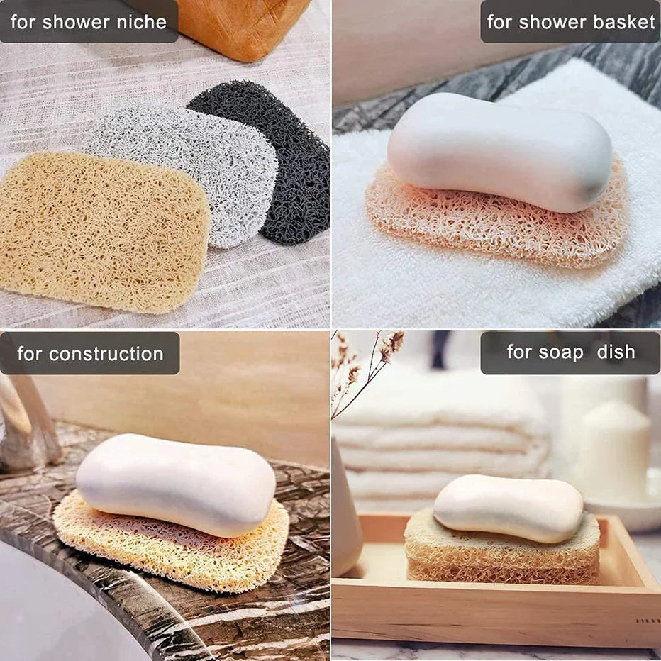 Bamboo Soap Dish - Natural Drain Tray