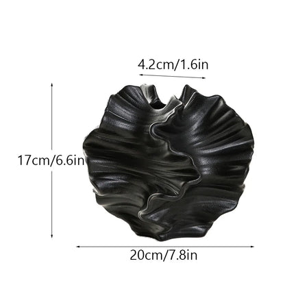 Ceramic Coral Vase - Nordic Style