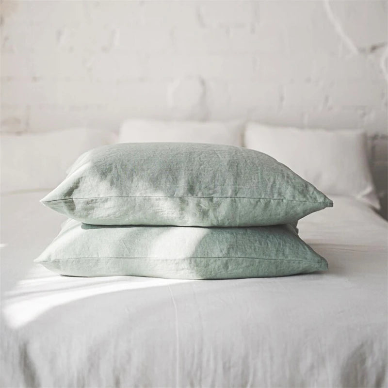 Pure Linen Euro Pillow Sham