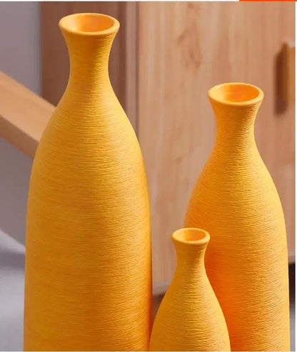 Modern Black & White Ceramic Vase