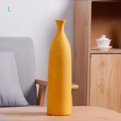 Modern Black & White Ceramic Vase