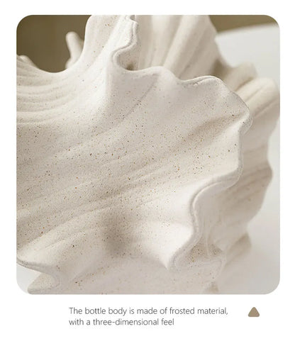Ceramic Coral Vase - Nordic Style