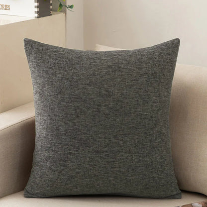 Cotton Linen Cushion Cover - Solid Color