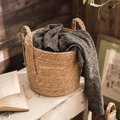 Natural Wicker Planter Basket - 20/25/30cm