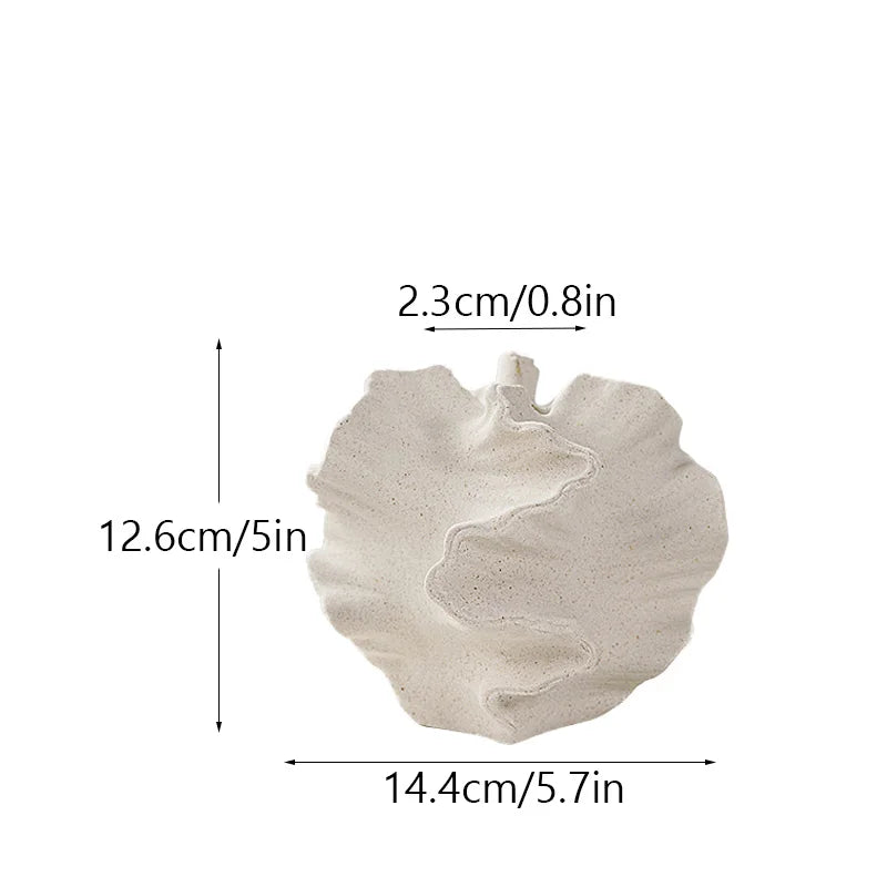 Ceramic Coral Vase - Nordic Style