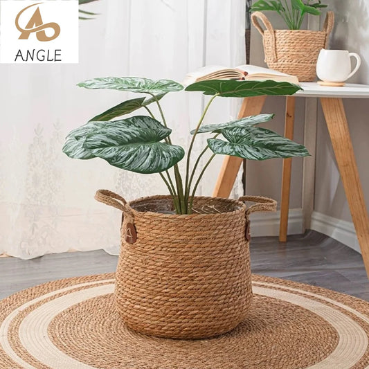 Natural Wicker Planter Basket - 20/25/30cm
