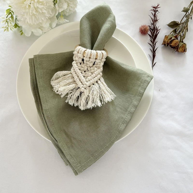 Extra Large Linen Napkins - Set of 4 (50.8cm)